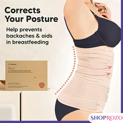 3 in 1 After Pregnancy & C Section Recovery Belly Support Body Shaper ( Recovery Belt )